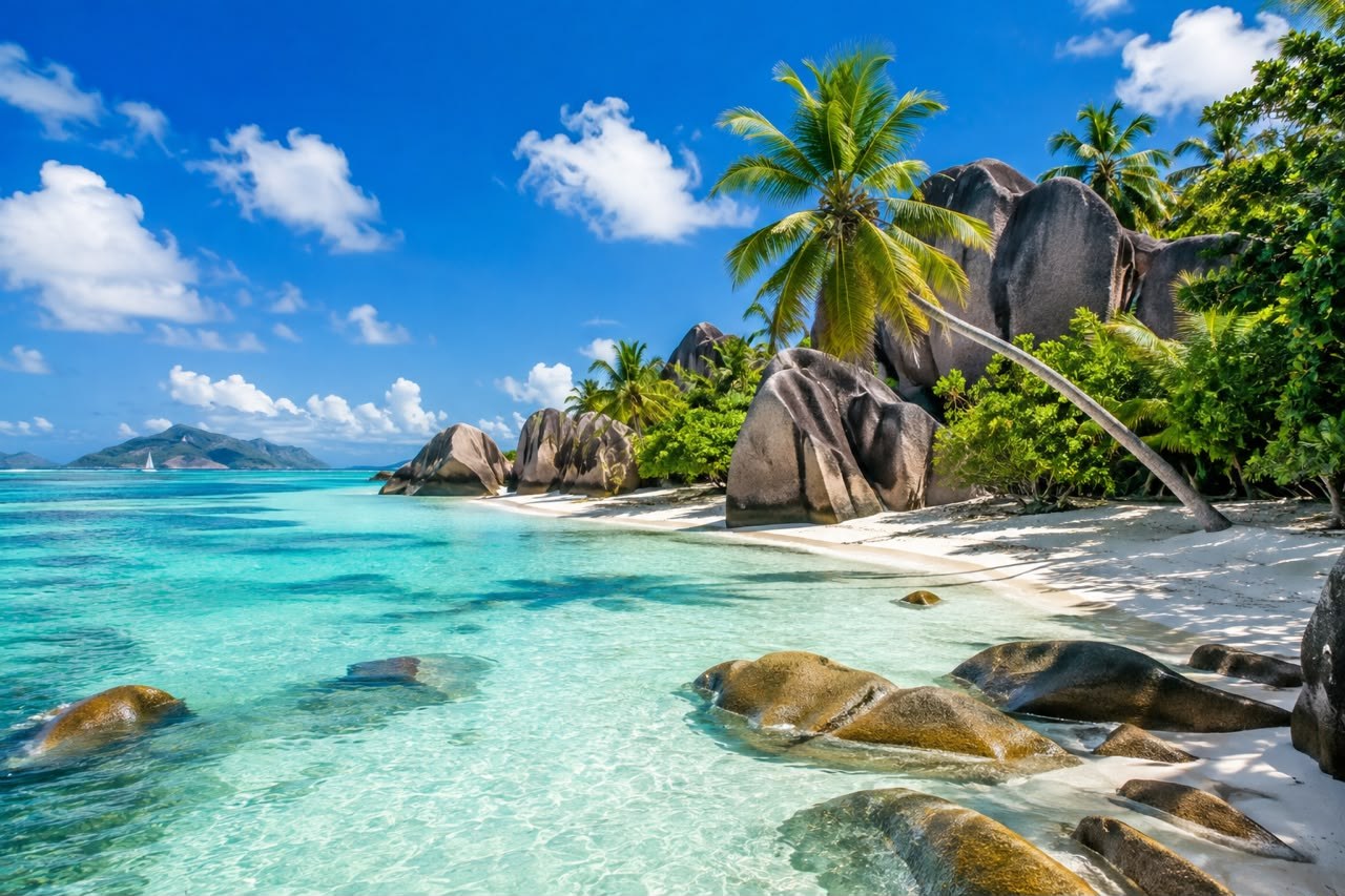 Anse Source d'Argent beach, Seychelles