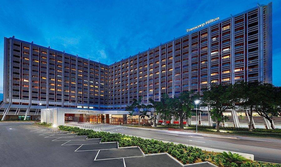 Executive hotel exterior in Nigeria